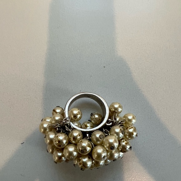 J. Crew faux pearl ring - Picture 2 of 3